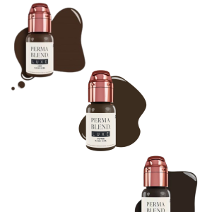 Kit de 3 Pigmentos Para PMU Perma Blend Luxe - Java, Coffe y Dark Fig 15 ml